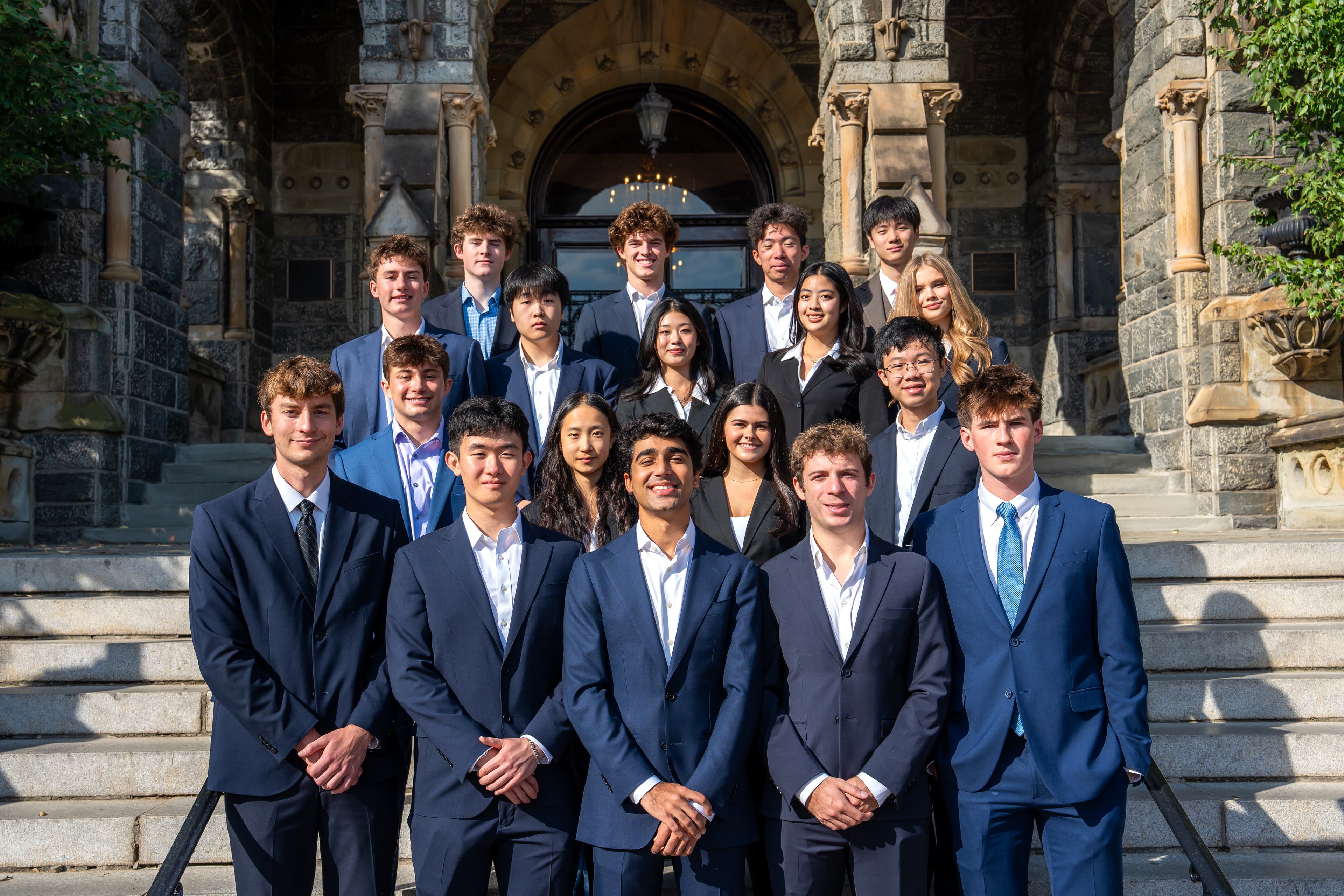 Group Picture of GQC at Georgetown University